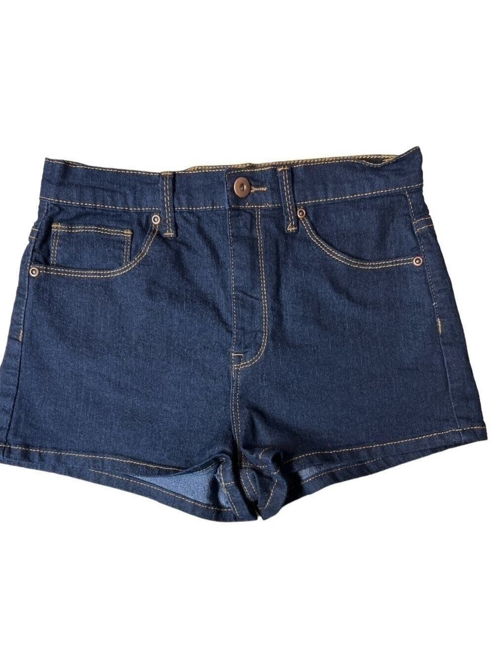 FOREVER 21 Woman’s Dark Wash Denim Shorts Size 27
